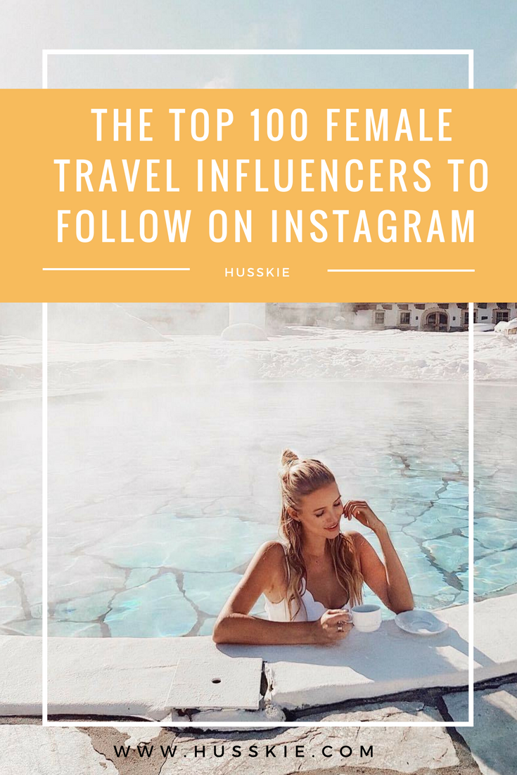 woman traveller instagram